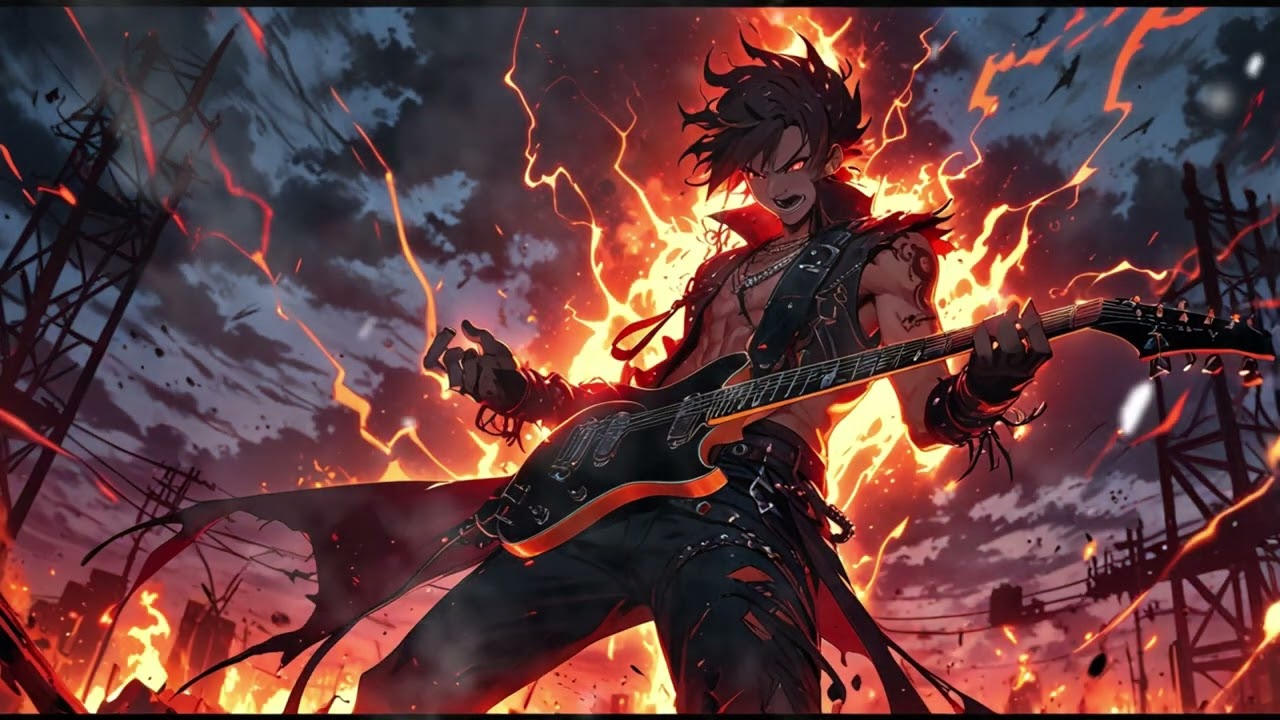 FIRE IN THE VEINS  |  High-Energy AI-Generated Heavy Rock Anthem