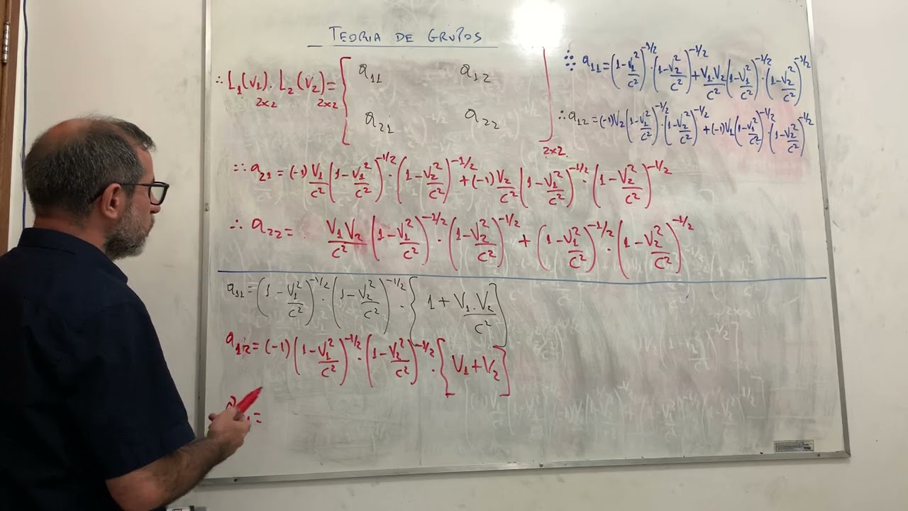 Teoria de Grupos - aula 36.