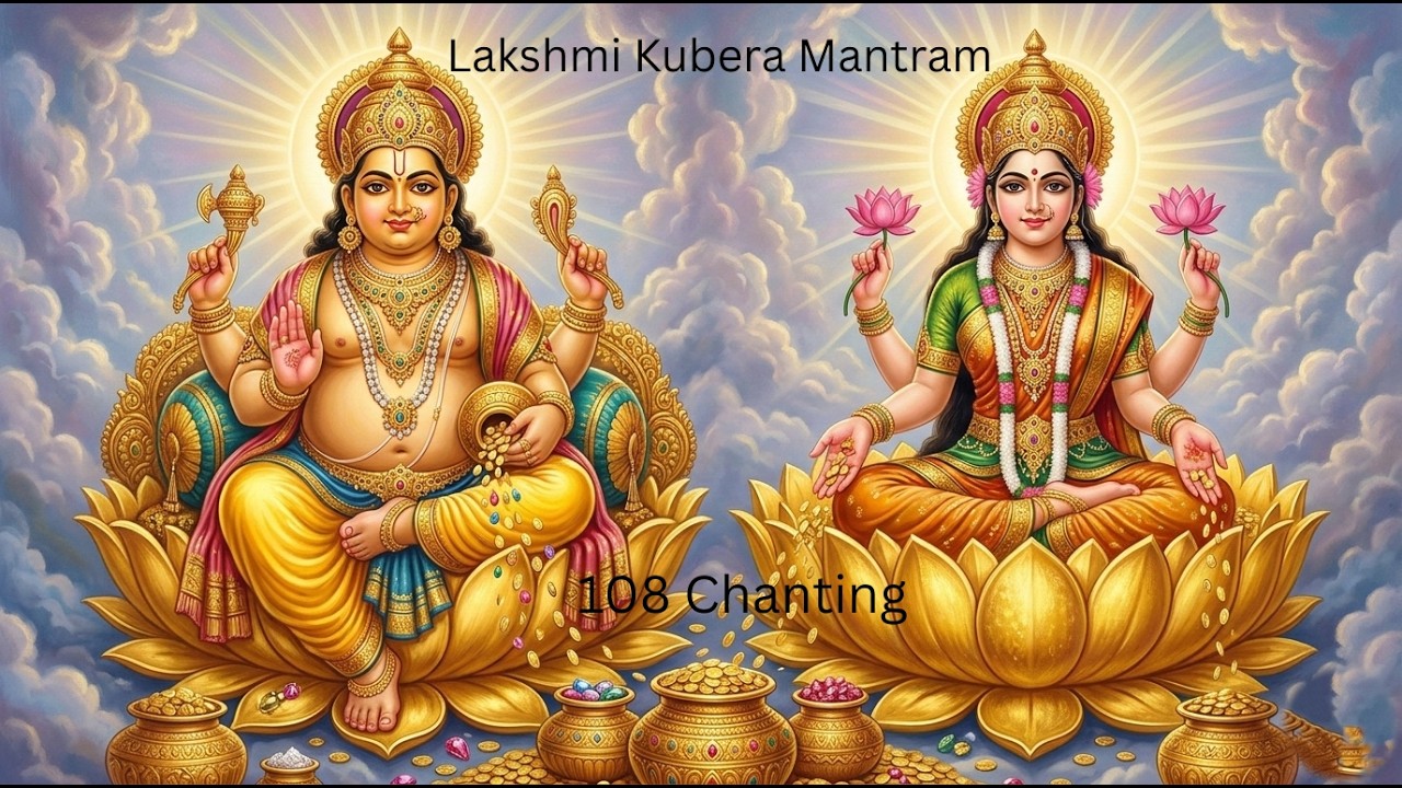 Kubera Lakshmi Mantram | 108 times chanting | Every day for Wealth and Prosperity