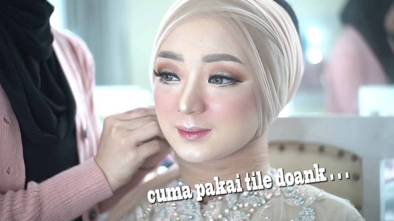 Tutorial Hijab Pengantin Simple & Elegant
