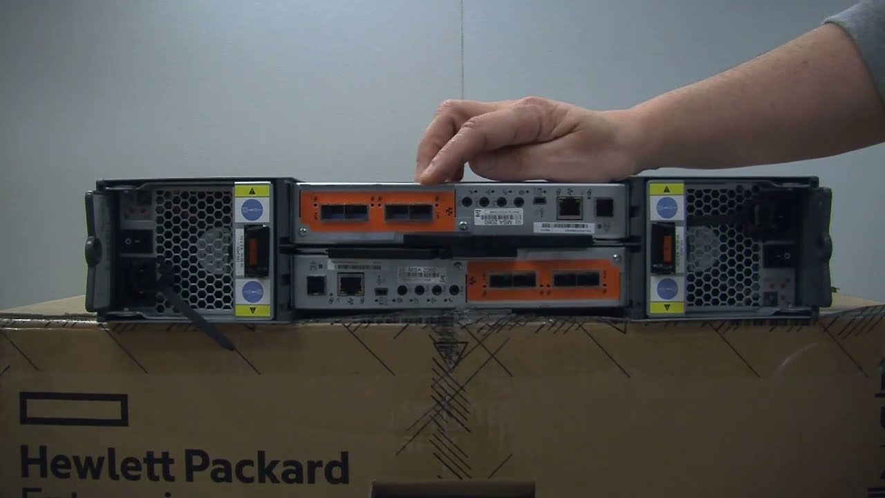 MSA Gen6: MSA 2060/2062 Unboxing