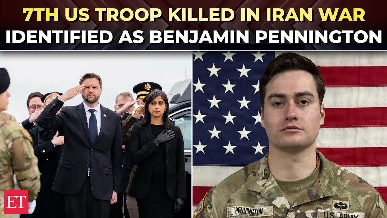 'Hero will be coming home tonight': Vance pays tribute as seventh US troop killed in Iran conflict