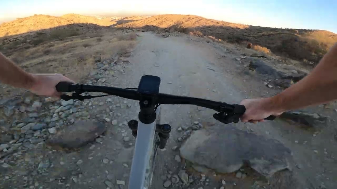 Blasting Down Mormon Loop Trail - South Mountain, AZ Mountain Bike