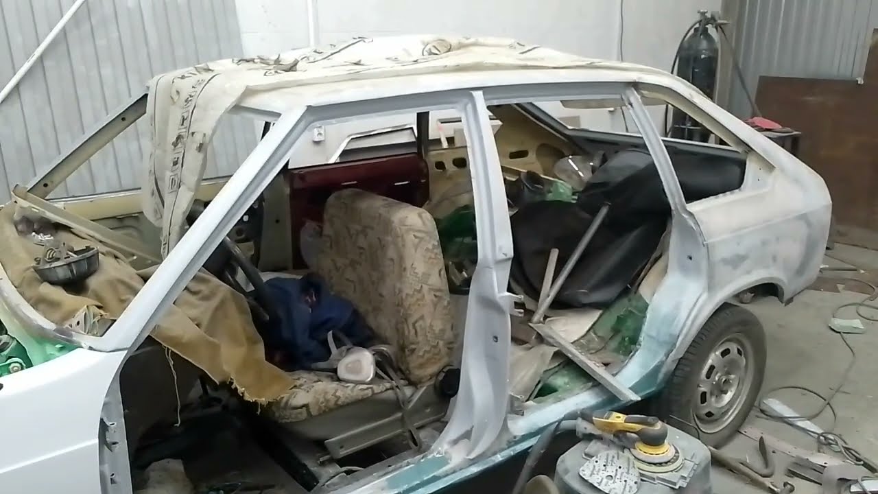Процесс восстановления Москвич АЗЛК 2141 1988г.в.