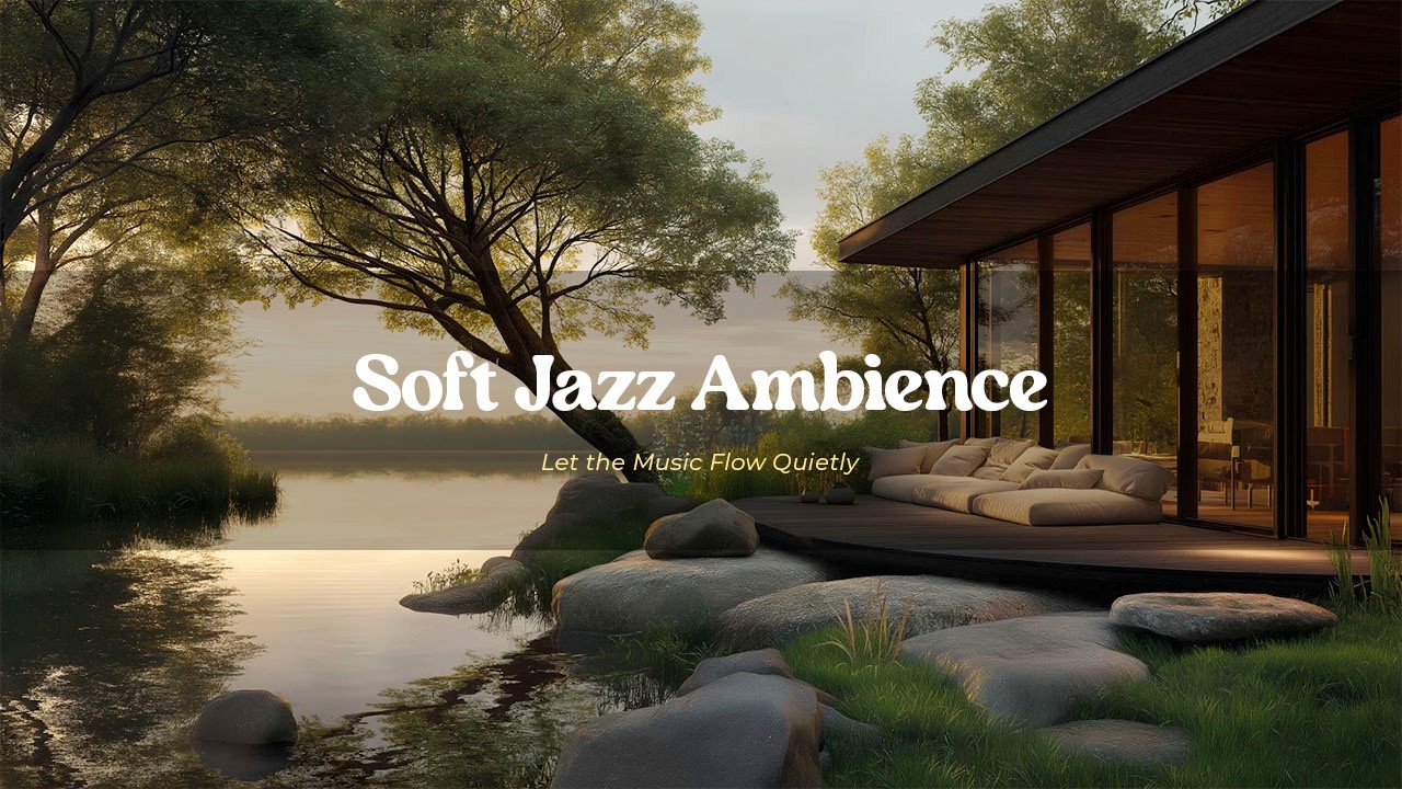 Lakefront Jazz Vibes ☕ Relaxing Instrumental for Productivity