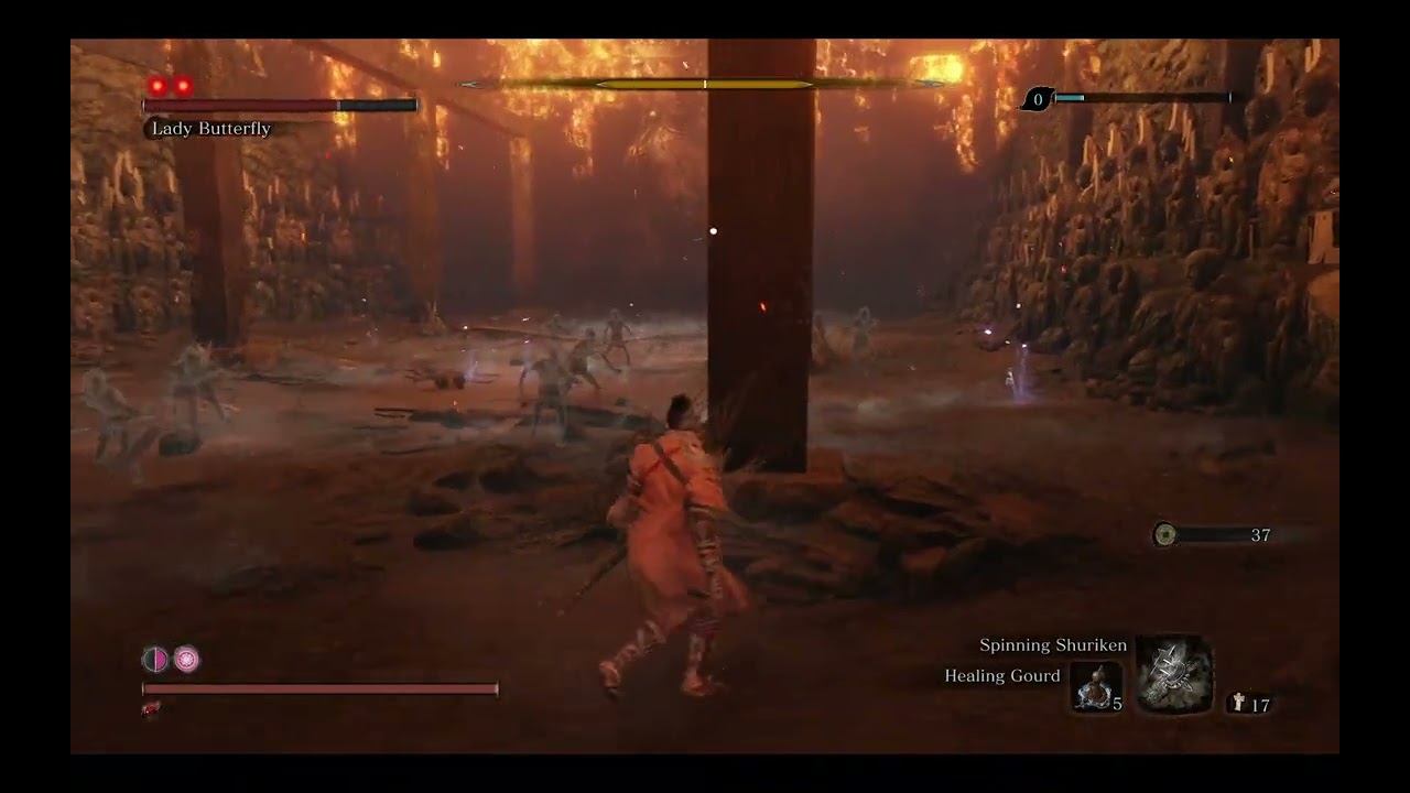 Sekiro LMTSR hardcore + Demon Bell | Lady Butterfly