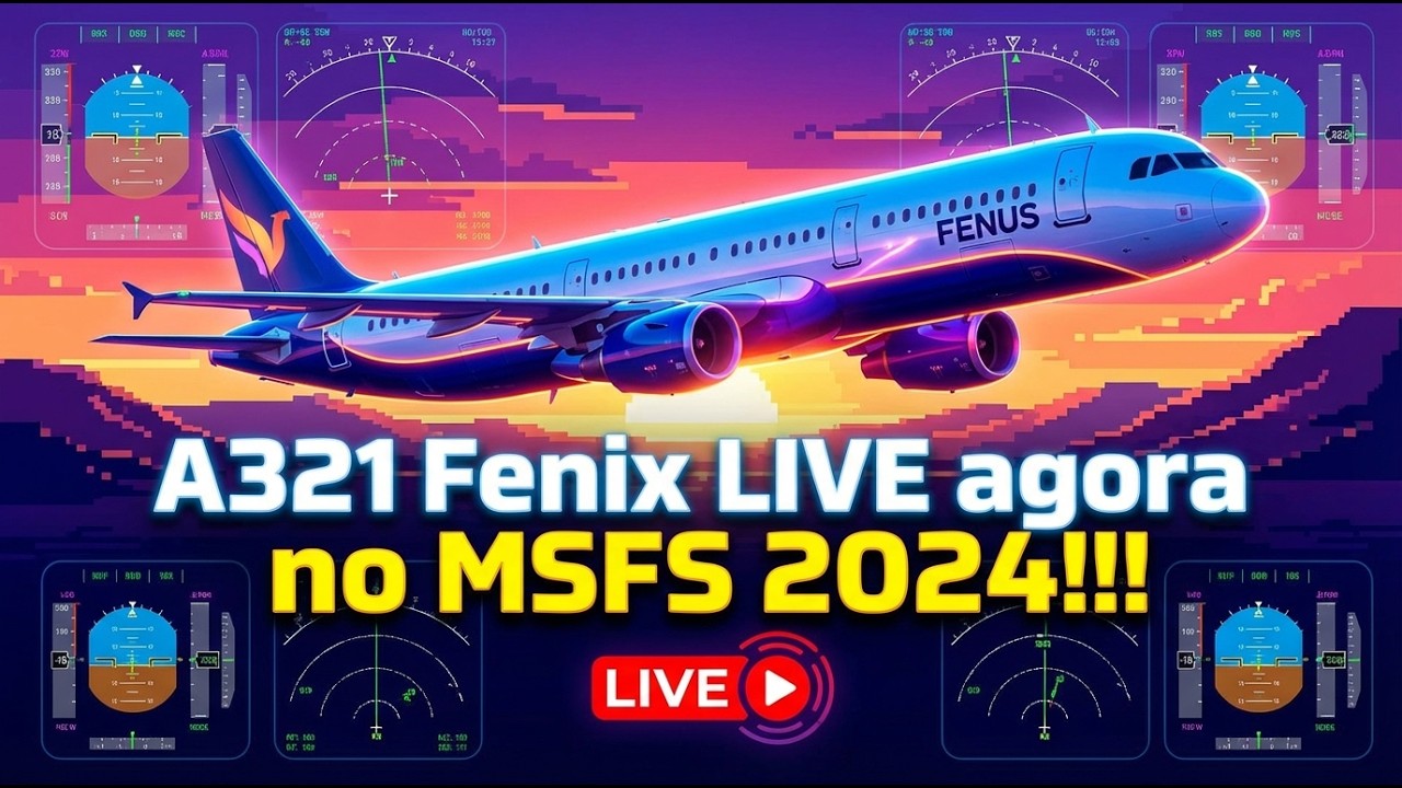 👉 MSFS 2024 | FENIX A321 | REAL OPS | GIG-VIX