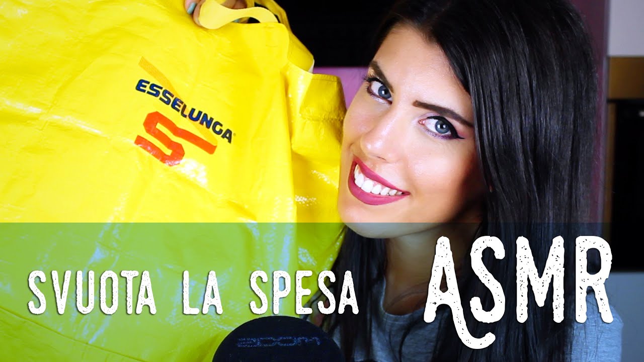 ASMR ita - 🍉 SVUOTA la SPESA · ESSELUNGA · Estate Edition (Whispering)