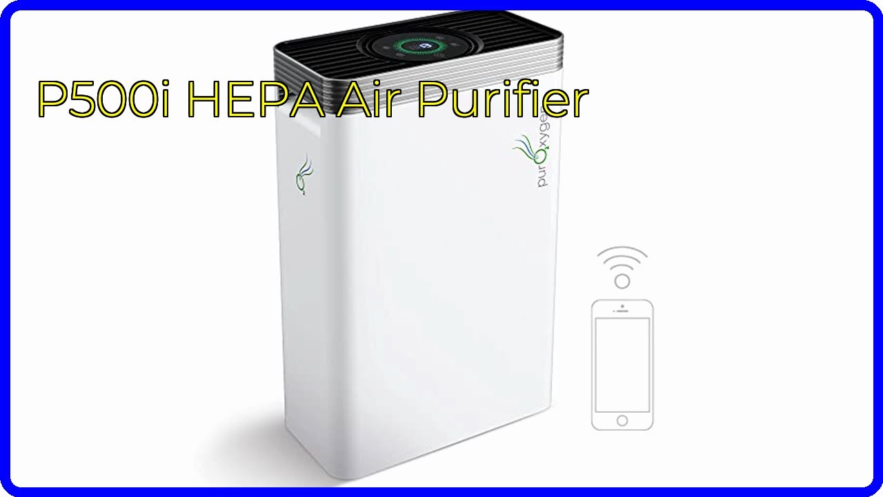 REVIEW (2026): P500i HEPA Air Purifier. ESSENTIAL details.