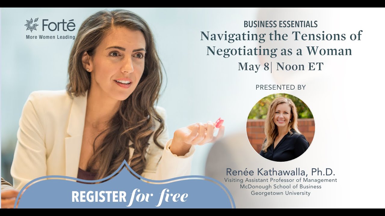 Navigating the Tensions of Negotiating as a Woman