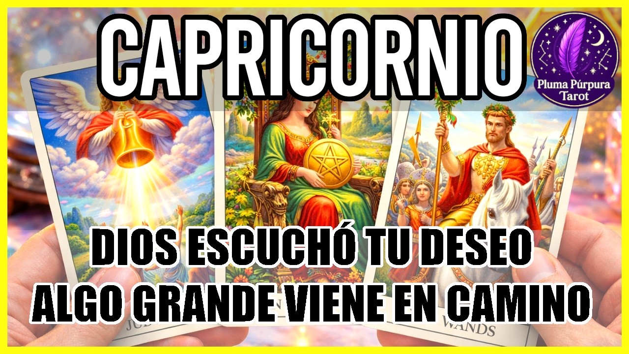 Capricornio ☀️Algo Demasiado Grande Viene A Tu Vida! No Pudes Ignorar Esta Señal! ☀️