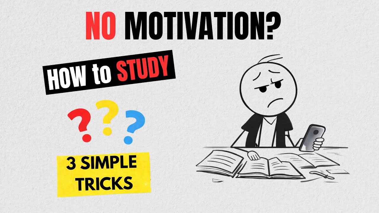 How to Study With Zero Motivation (3 Simple Tips)