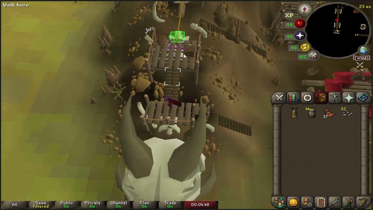Testing New More Afk Colossal Wyrm Agility Course - Osrs