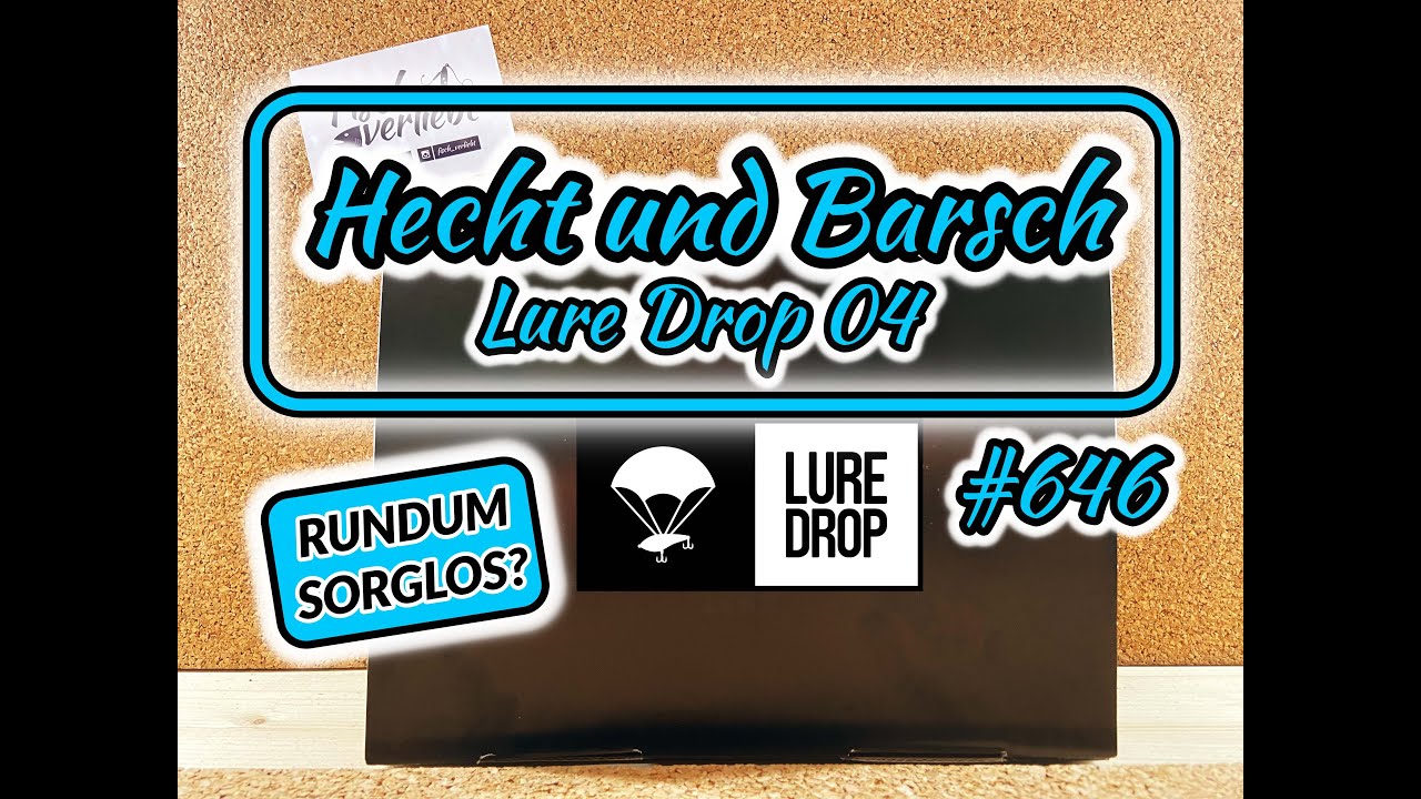 Hecht und Barsch Lure Drop 04 im Unboxing! Gut abgestimmt, mit alten Bekannten und coolem Zeug!