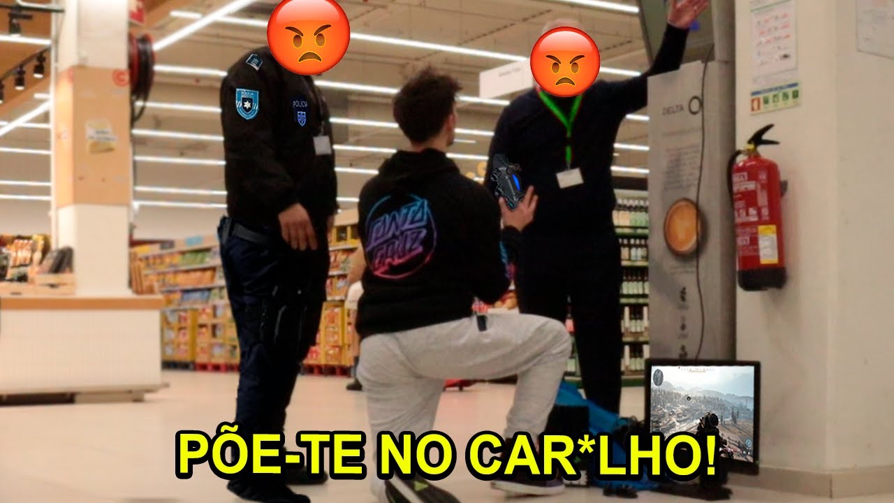 FUI BANIDO DO PINGO DOCE Por Causa Desta Prank