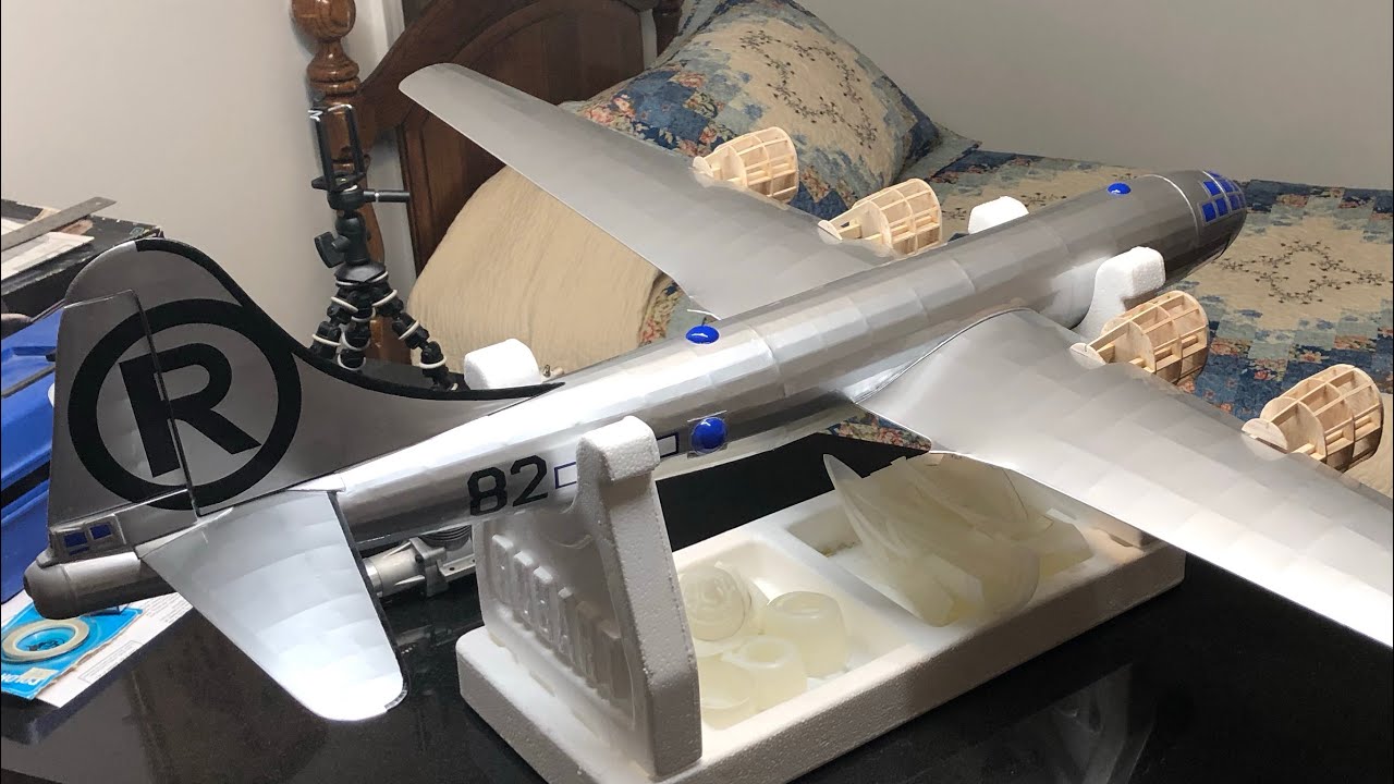 Guillow’s B-29 Build