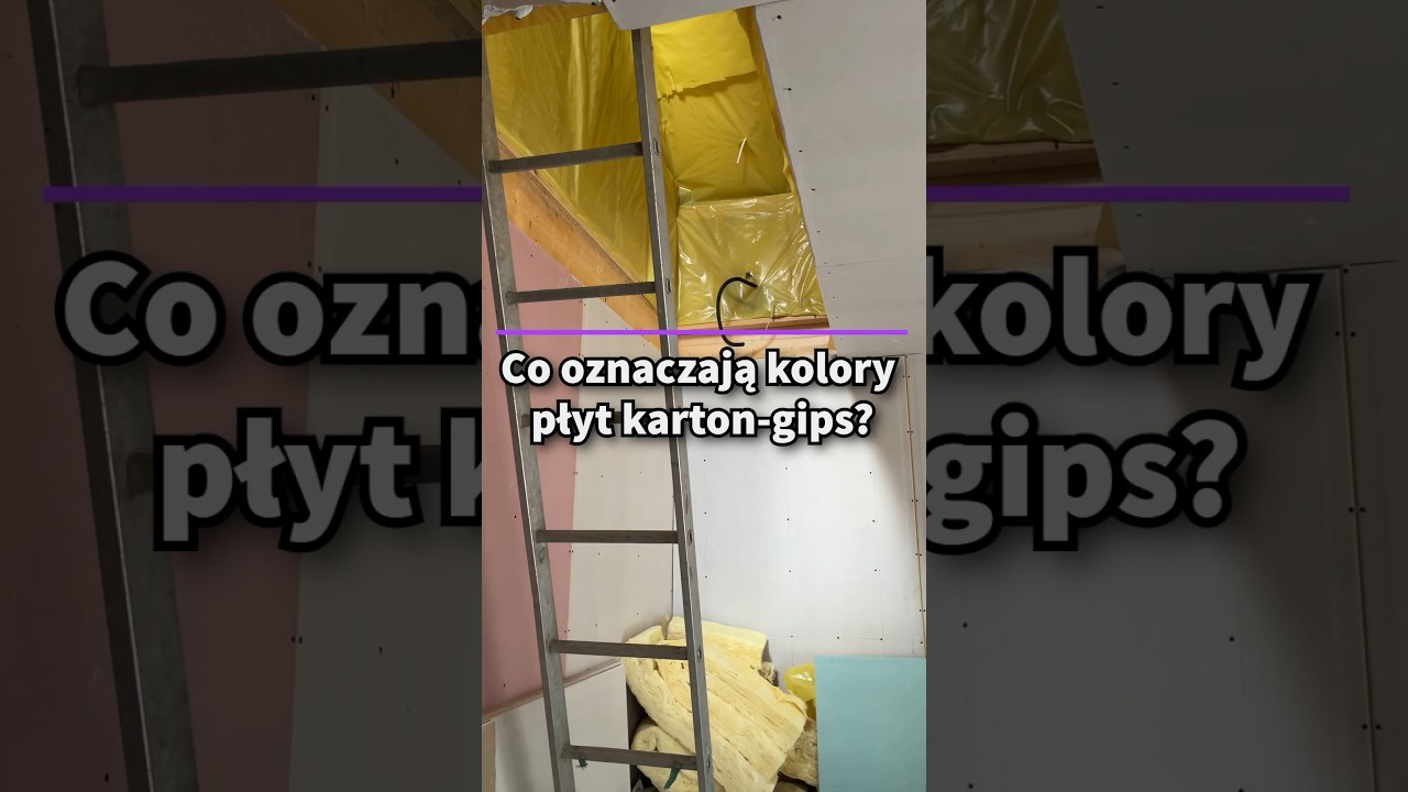 Kolory Płyt Karton-Gips: Jakie Mają Znaczenie? #budownictwo #dom #kartongips