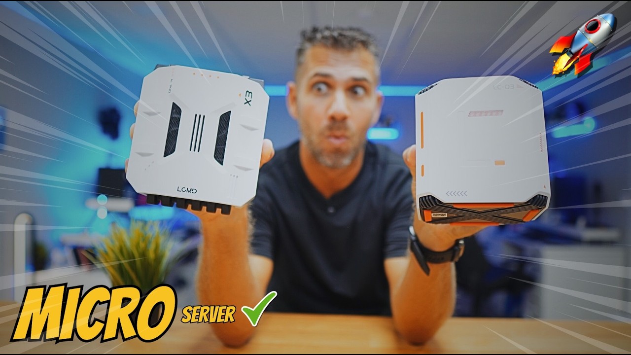 🚀 The MOST POWERFUL AI MICRO Server in the World 🇵🇹🤯🚀 LCMD + AI POD