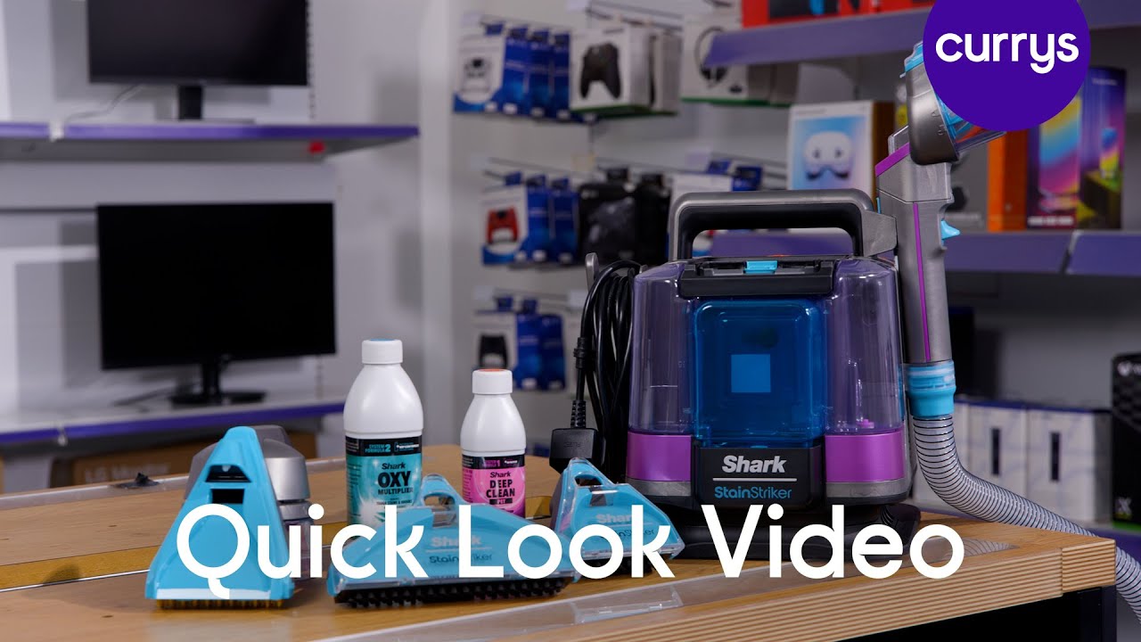 SHARK StainStriker HairPro PX250UKT Pet Carpet Cleaner - Quick Look