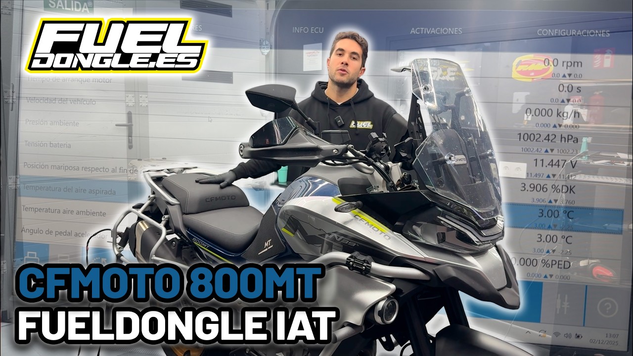 MEJORA TU CFMOTO 800MT CON ESTE FUELDONGLE!