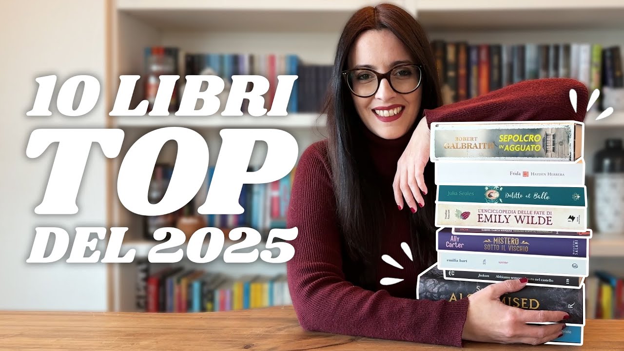 I 10 libri migliori del 2025 📚 Le letture top che mi hanno conquistata