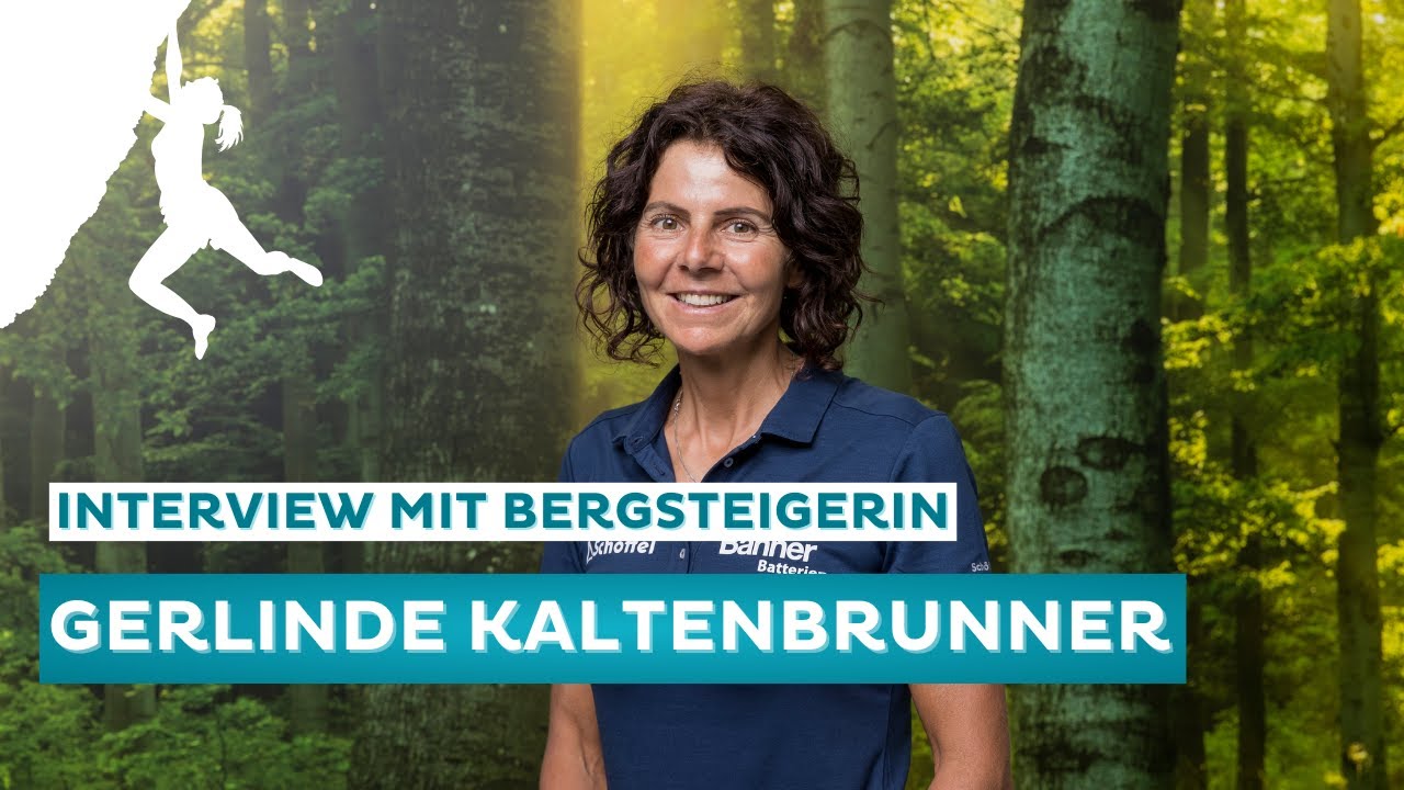 Interview mit Bergsteigerin Gerlinde Kaltenbrunner🧗🏻‍♀️