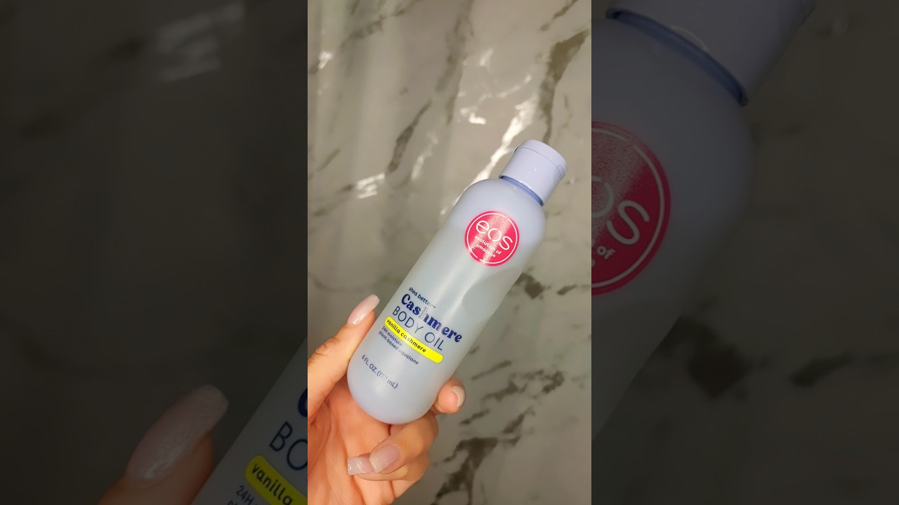 EOS Shea Better Cashmere Body Oil #eos #bodyoil