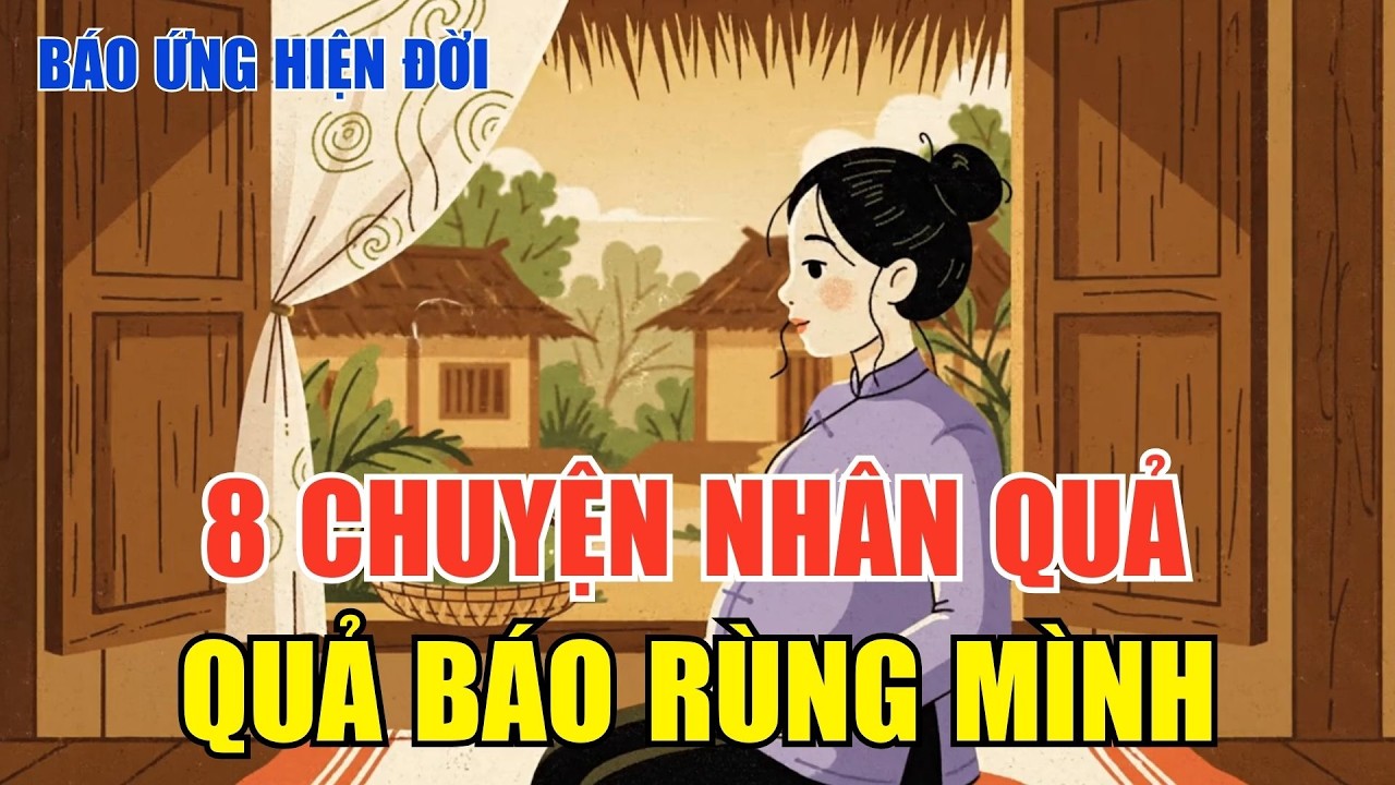 8 Chuyện Nhân Quả Phật Giáo 100% Có Thật Tại Việt Nam | Cái Kết Rùng Mình Khi Người Ác Trả Giá