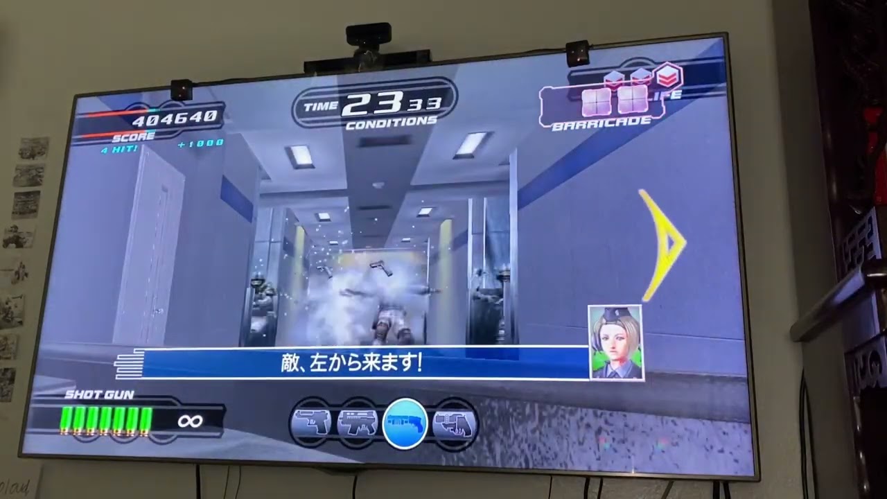 Time Crisis 4: Infinite Ammo Gameplay (Japanese Voice)