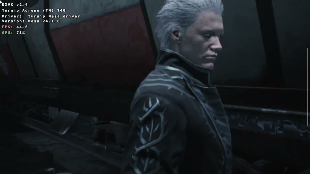 Winlator glibc (afei): Devil May Cry 5/ Vergil Gameplay/ SD8GEN2/ Ayn Odin 2 Max