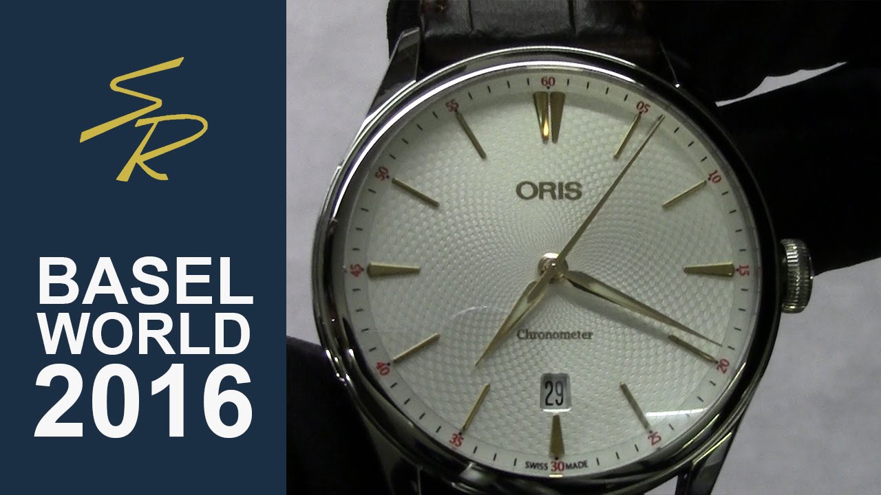 ORIS Artelier Automatic Chronometer Cosc 40mm Baselworld 2016