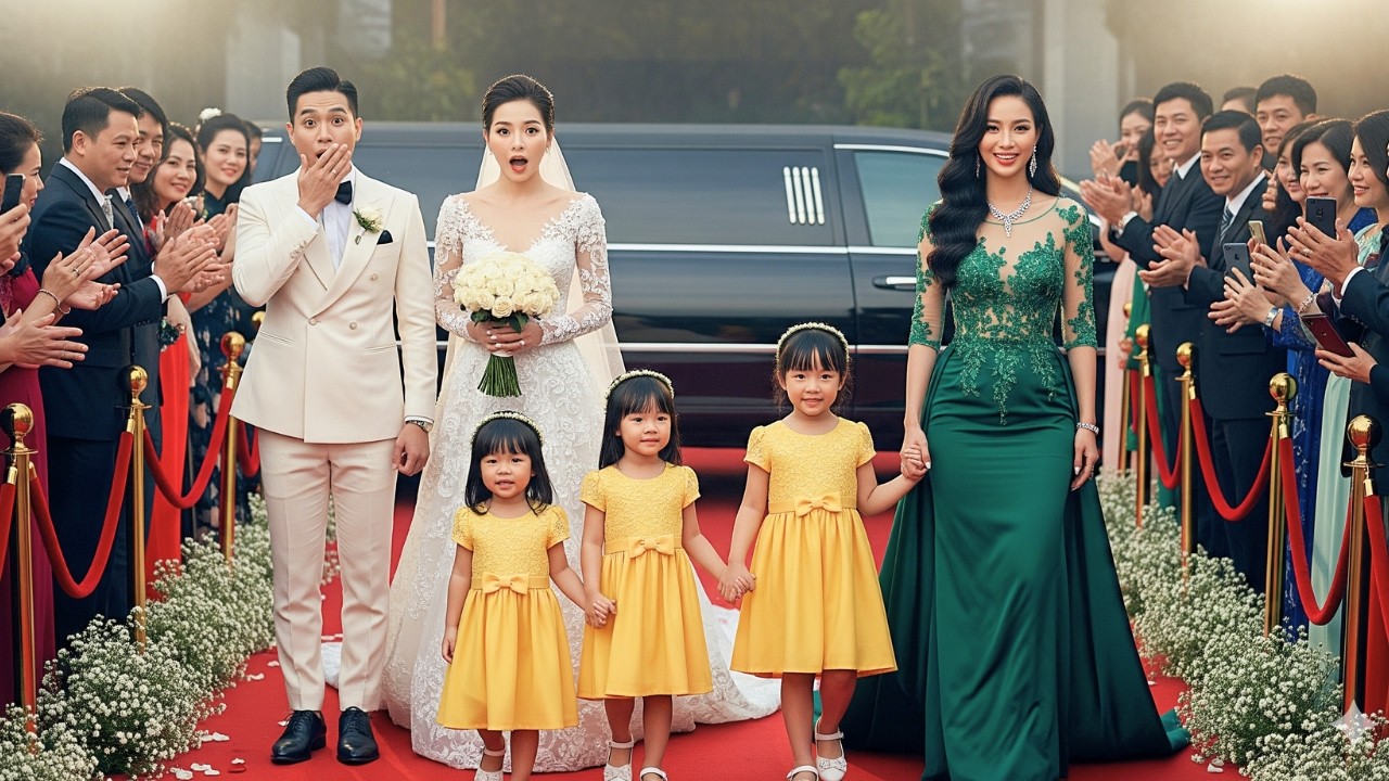Anh Mời Vợ Cũ Đến Đám Cưới Để Sỉ Nhục - Nhưng Cô Đến Cùng Xe Limousine Cùng 3 Đứa Con Sau Ly Hôn!