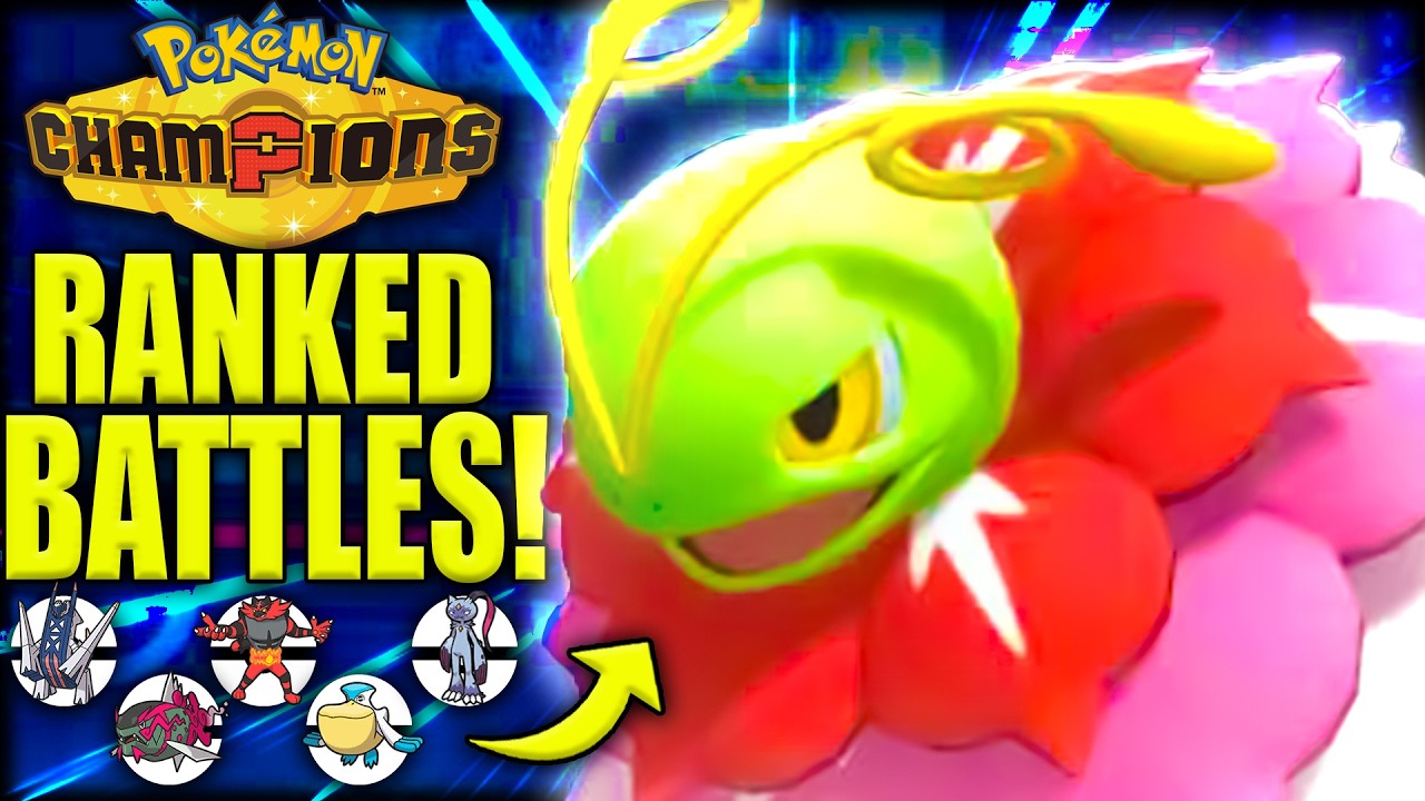 Мега-Меганиум &mdash; это ДЕЙСТВИТЕЛЬНО ХОРОШО! | Рейтинговые битвы в Pokemon Champions