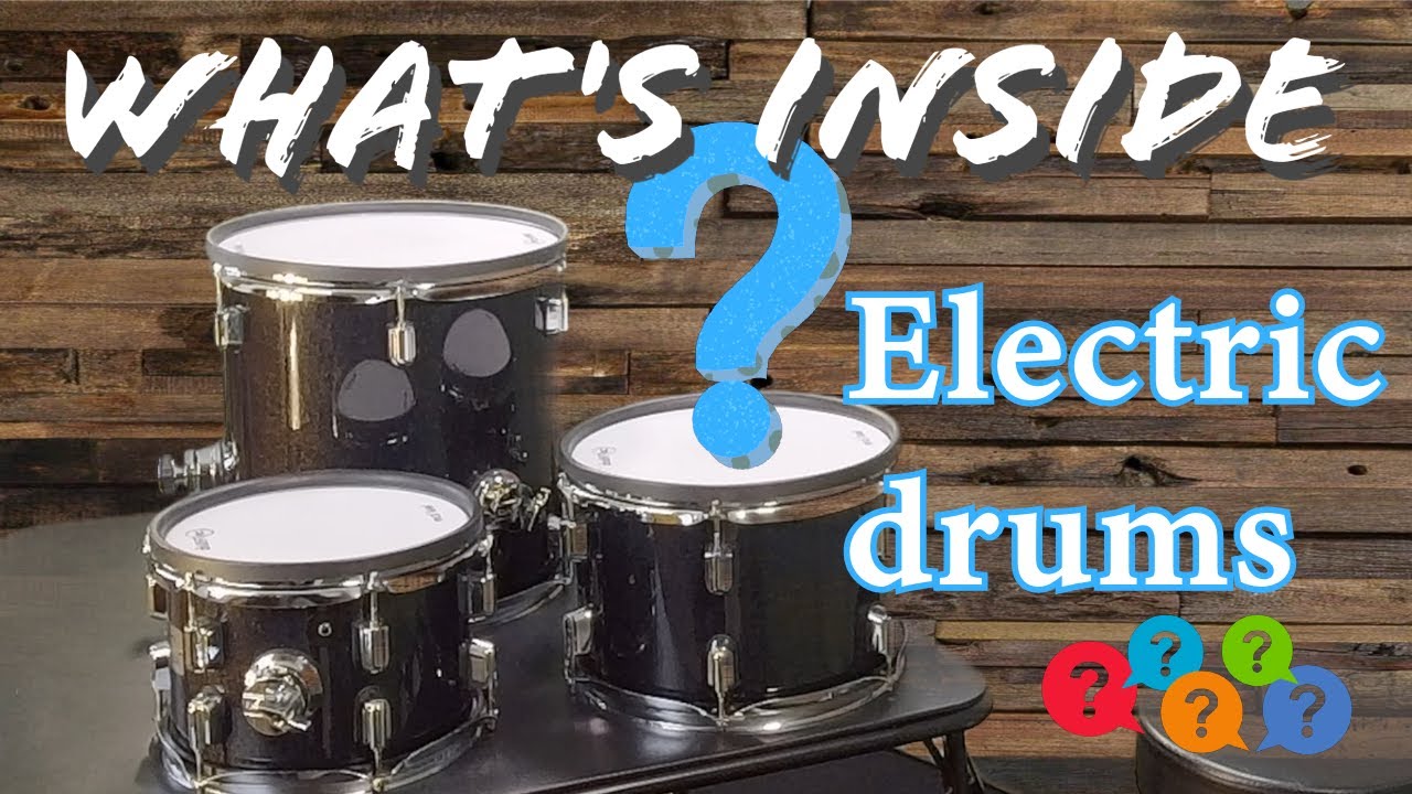 What's Inside An Electric Drum? Come See My Fun Experiment!