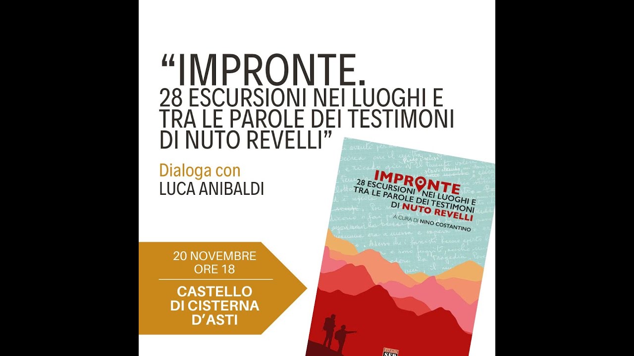 Impronte Nino Costantino dialoga con Luca Anibaldi