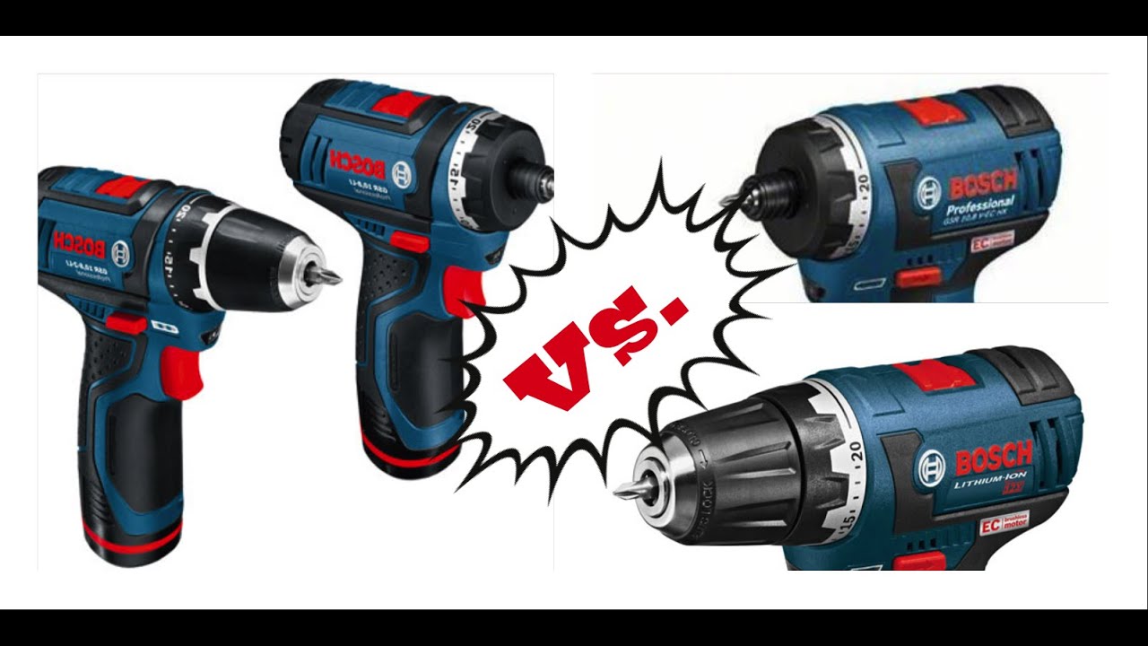 BOSCH Brushless Vs.Brushed