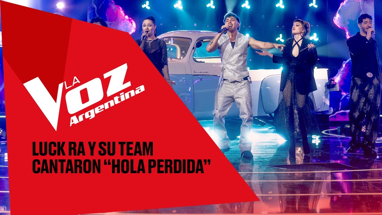 Luck Ra y su equipo cantaron 