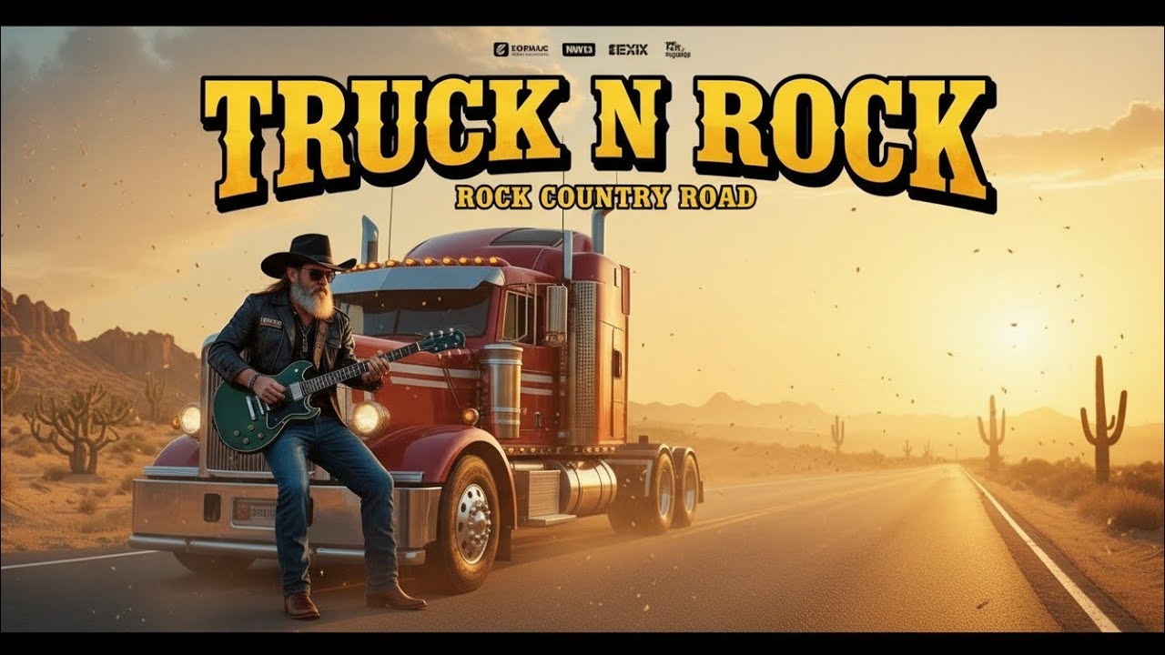 Truck N Rock - The Sound of the Open Road | Ultimate Truck Country Rock.