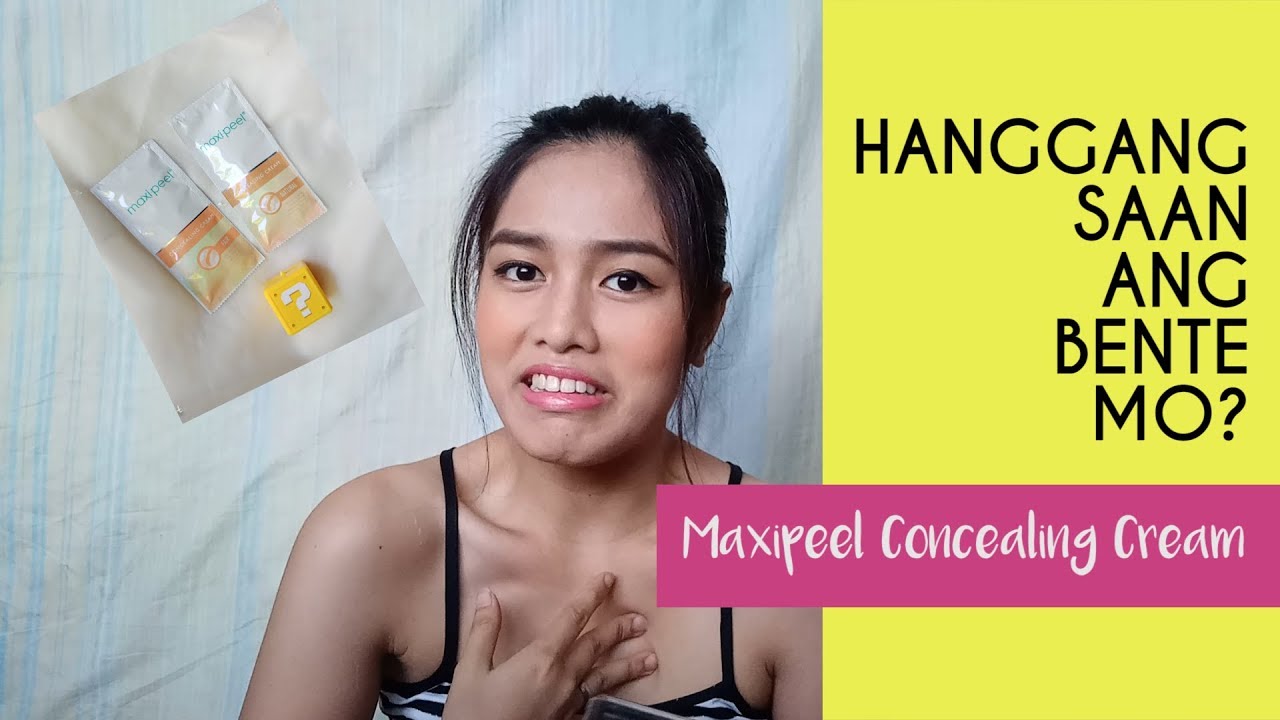 CONCEALER FOR 20 PESOS? | MAXIPEEL CONCEALING CREAM FIRST IMPRESSION| Fifty Beauty Series