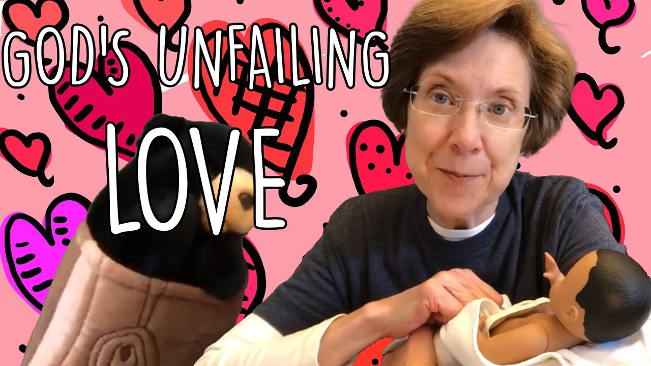 How to teach kids to trust in His unfailing love and rejoice He has rescued us Ps. 13:5 God is love!