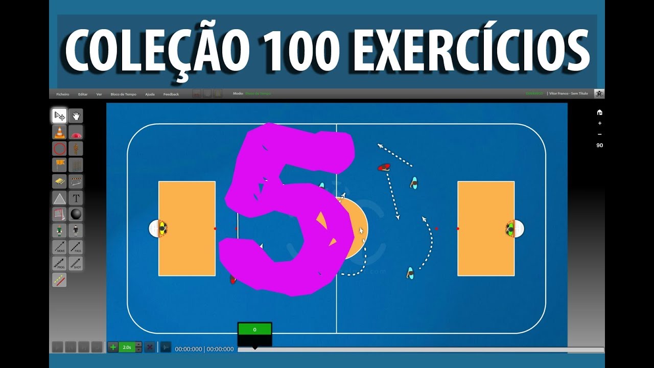 Hockey Training Workout 5:  Hockey Drills Hoquei em Patins Ejercicios de hockey patines 1xp 1x1 2x1