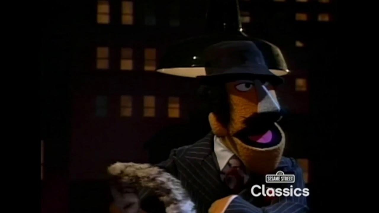 Sesame Street - Dragnet Parody: D Detective Dave