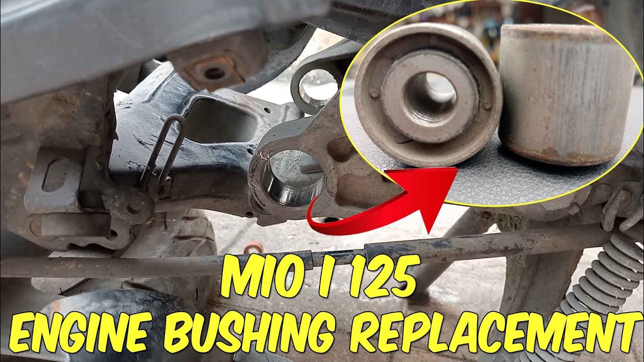 paano magpalit ng Engine Bushing MIO I 125