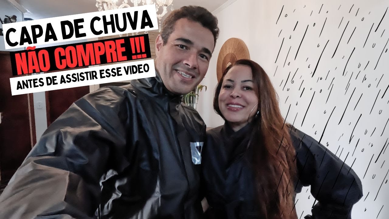 CAPA DE CHUVA SEM MEDO DE ERRAR - MARCA - MODELO - TAMANHO - PREÇOS - CUIDADOS - ONDE COMPRAR