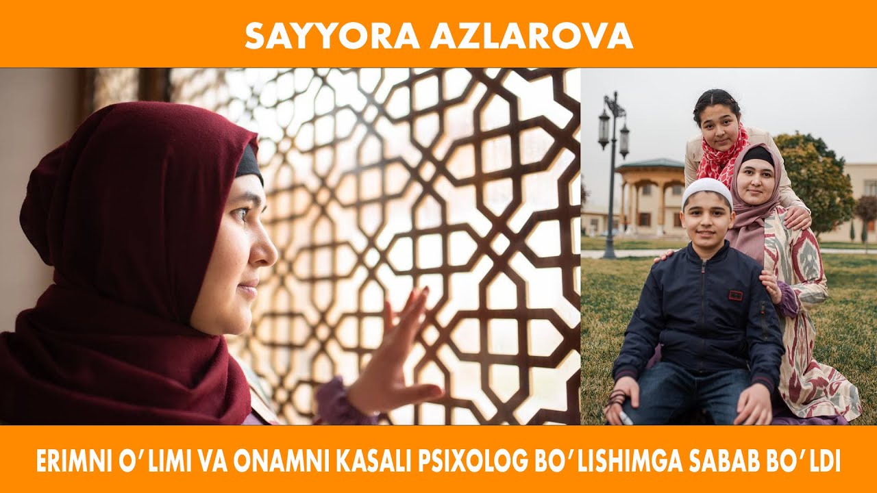 PSIXOLOG SAYYORA AZLAROVA ,  NIYATIM MENI BAHTSIZ QILDI! PSIXASZENARIYNI O'ZGARTIRIB HALOVAT TOPDIM