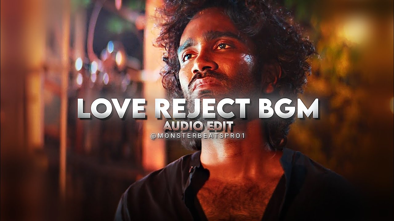 DUDE - LOVE REJECT  BGM  - PRADEEP RANGANATHAN | SAI ABHAYANKAR | MAMITHA BIJU [edit audio]