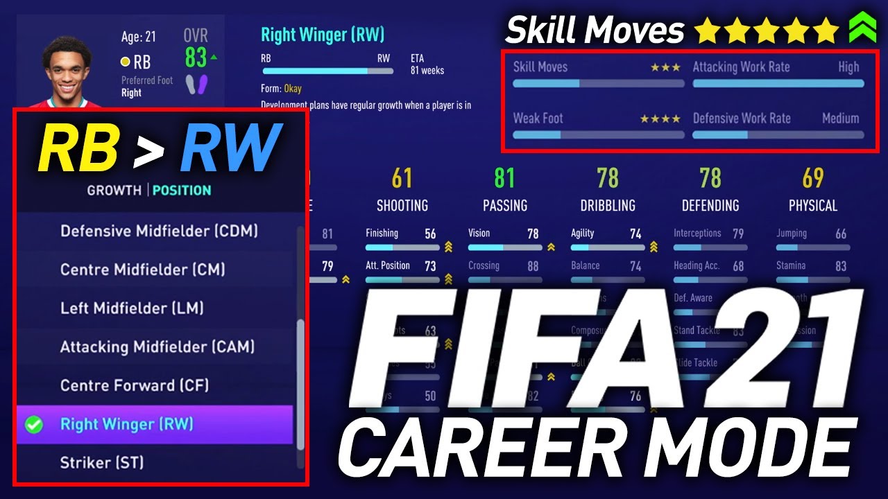 ALL FIFA 21 CAREER MODE FEATURES EXPLAINED! | POSITION TRAINING IS AMAZING!