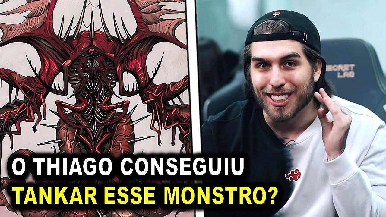 RAKIN simulando A BATALHA do THIAGO VS ANIQUILAÇÃO!!!