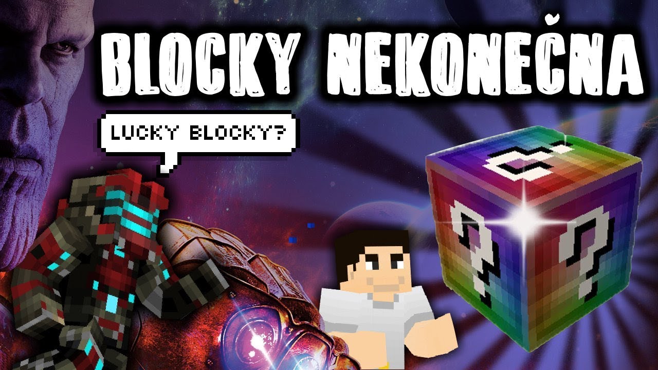 Lucky blocky NEKONEČNA ∞ 🌌 s Vendalim