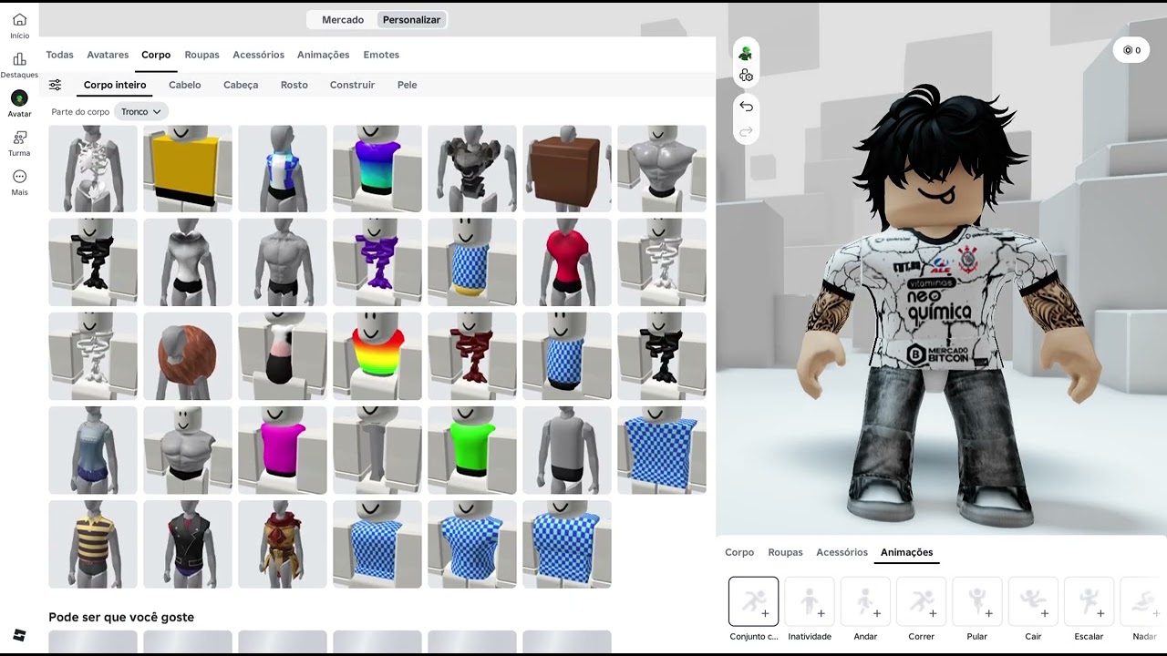 meu pai fazendo skin